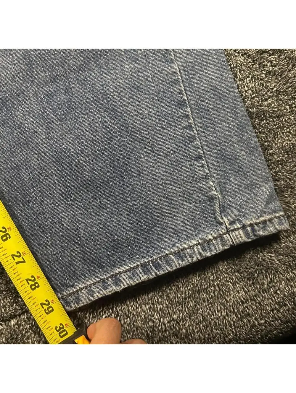 Y2K skater grunge lee relaxed bootcut baggy jeans - 36x29.5!